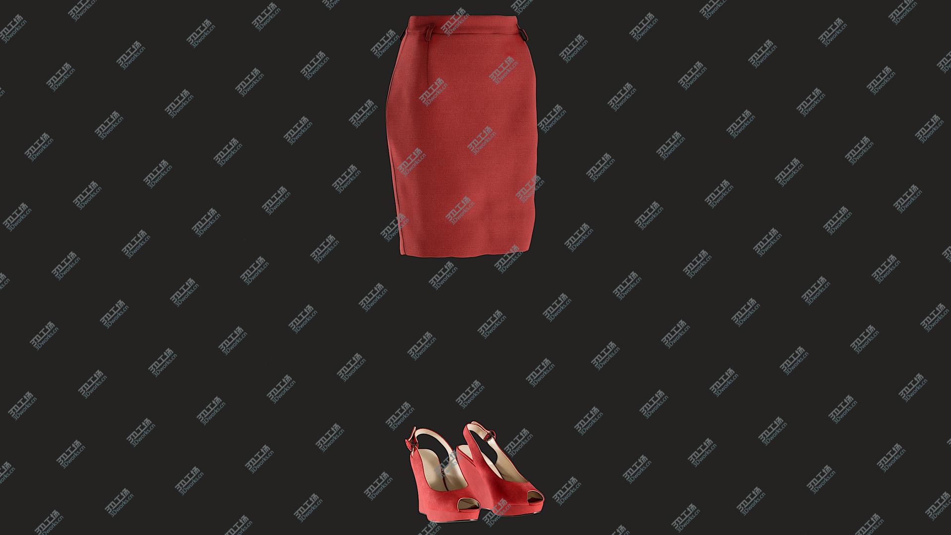 images/goods_img/202104091/Women's Skirt and Shoes 3D model/5.jpg